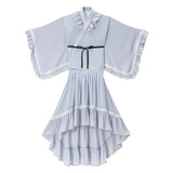 はしごレースフリルロリータセットアップ浴衣