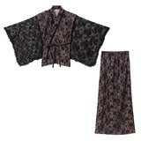 総レースセットアップセパレート浴衣