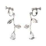 シルバーローズピアスorイヤリング