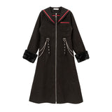 サイドチェーンセーラー闇属性コート