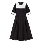 闇刺繍デザインワンピース