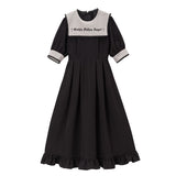 闇刺繍デザインワンピース