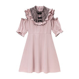 レースチャイナデザインワンピース