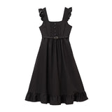 選べる丈フリルベルトジャンスカ