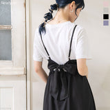 バックリボンワンピース