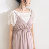 バックリボンワンピース