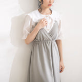 バックリボンワンピース