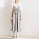 バックリボンワンピース