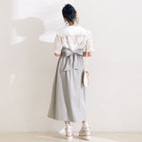 バックリボンワンピース