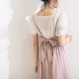 バックリボンワンピース