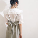 バックリボンワンピース