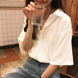 【メール便】オーバーサイズカラーシャツ