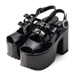 ダブルクロスリボンサンダル