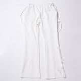 Center seam flare pant