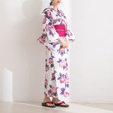 椿柄浴衣3点セット