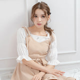 【メール便】ボリューム袖カットソートップス