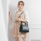 【メール便】ボリューム袖カットソートップス