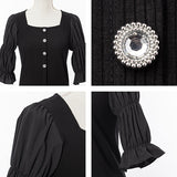 【メール便】ボリューム袖カットソートップス