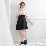 【メール便】ビスチェフリルカットソートップス