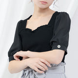 【メール便】ビスチェフリルカットソートップス