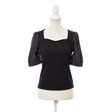 【メール便】ビスチェフリルカットソートップス