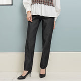 美脚ストレートパンツ