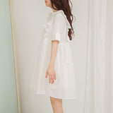 【メール便】バックリボンミニワンピース