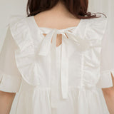 【メール便】バックリボンミニワンピース