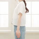 【メール便】フラワーレース配色メロウカーディガン