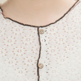 【メール便】フラワーレース配色メロウカーディガン