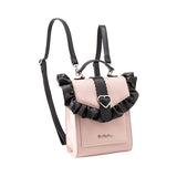 ハートバックルフリル3wayバッグ