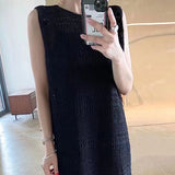 インナーSET透かしニットワンピ