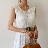 インナーSET透かしニットワンピ