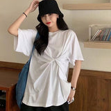 【メール便】フロントツイストカットトップス