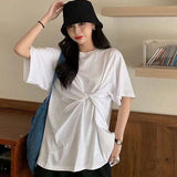 【メール便】フロントツイストカットトップス