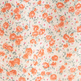 【メール便】フロントドロスト花柄ブラウス