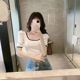 【メール便】配色パワショルトップス