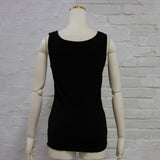 【メール便】ヘンリーネックリブタンクトップ