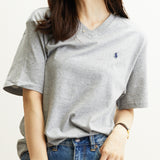【POLO RALPHLAUREN/ポロ ラルフローレン】VネックTEEボーイズライン