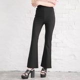 美脚イージーフレアパンツ