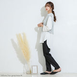 バックスリットメッシュトップス【ニット】