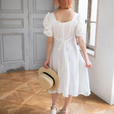 フロントギャザーワンピース