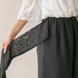 ビッグリボンレースロンパース