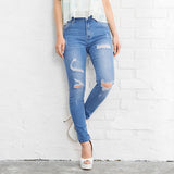 セクシークラッシュスキニーパンツ