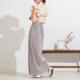 【メール便】ヨークフリルスタンドカラーブラウス