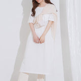 【メール便】選べる丈胸ポケットTシャツワンピース