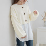 コンパクトスラブカーディガン【ニット】