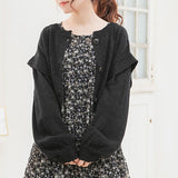 コンパクトスラブカーディガン【ニット】