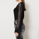 チョーカーデザインレイヤードショートカーディガン【ニット】