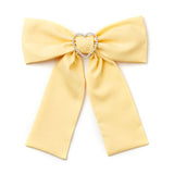 大好き推しリボンハートブローチ